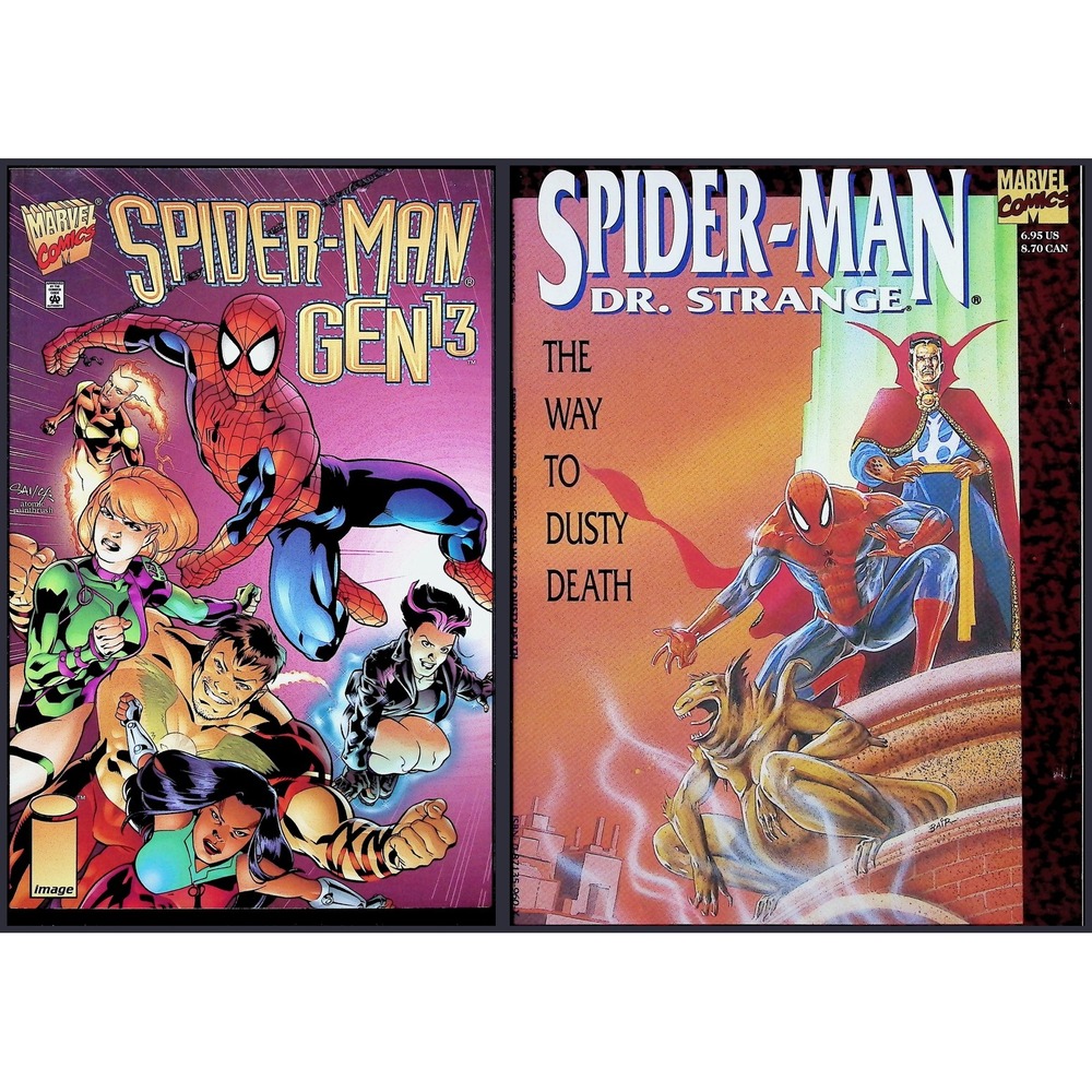 Spider-Man 2X Comic Lot #0 1 Gen 13 Dr Strange Fairchild Mike Bair Marvel Image